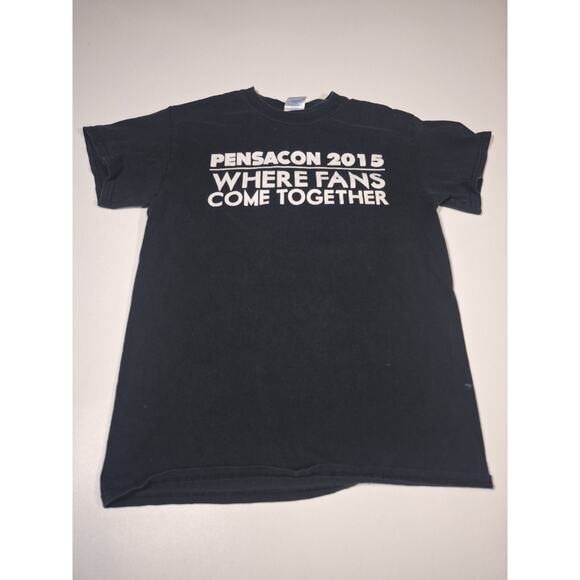 Pensacola Pensacon Comic Con Film Crew 2015 Short Sleeve T-Shirt Size Small - Picture 1 of 3